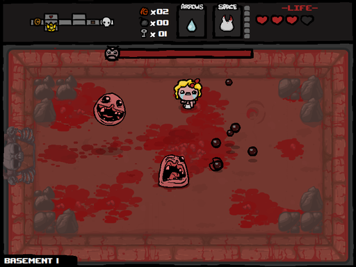 Binding of Isaac, The - Bosses in Basement